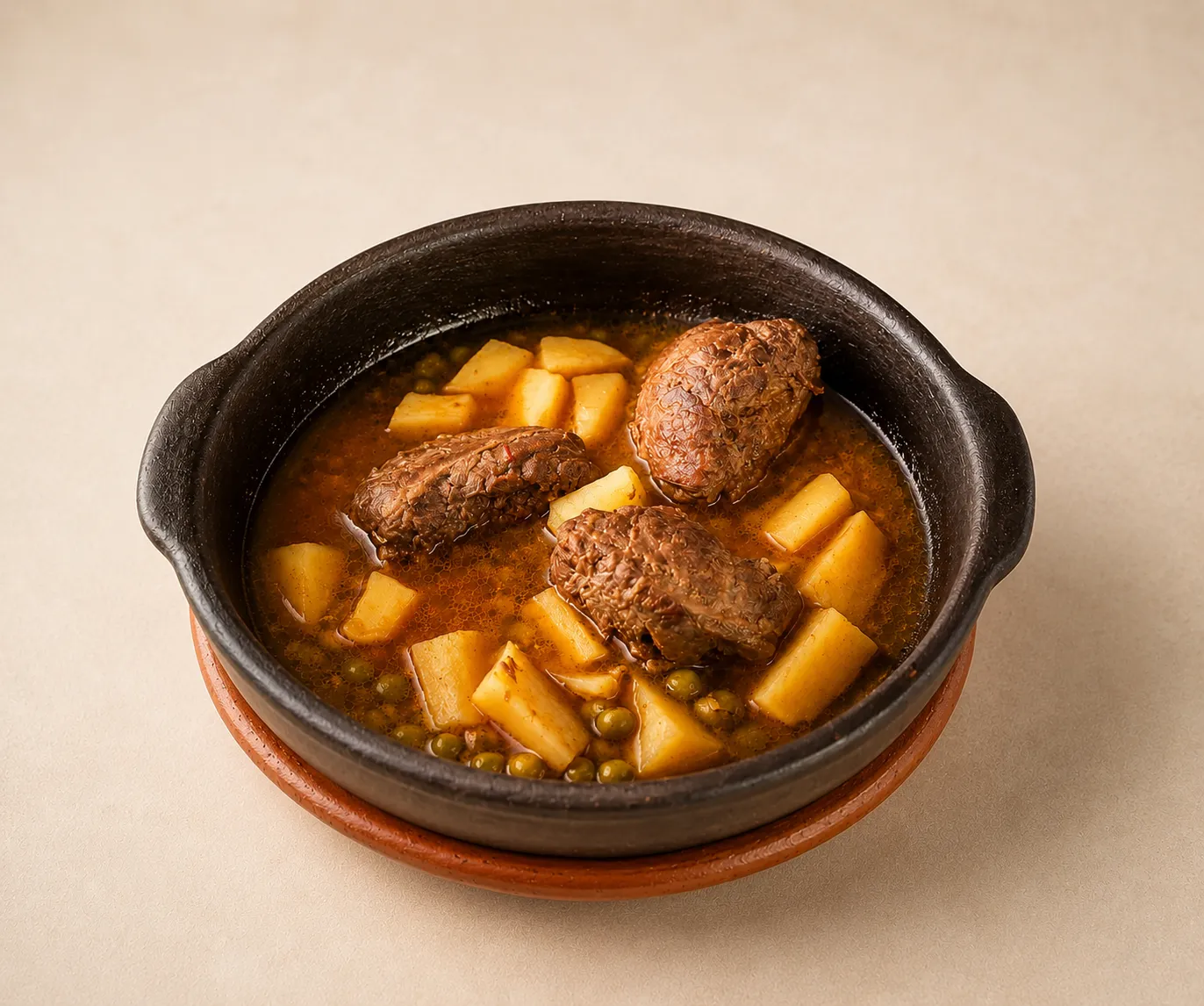 Guiso tradicional en caldo