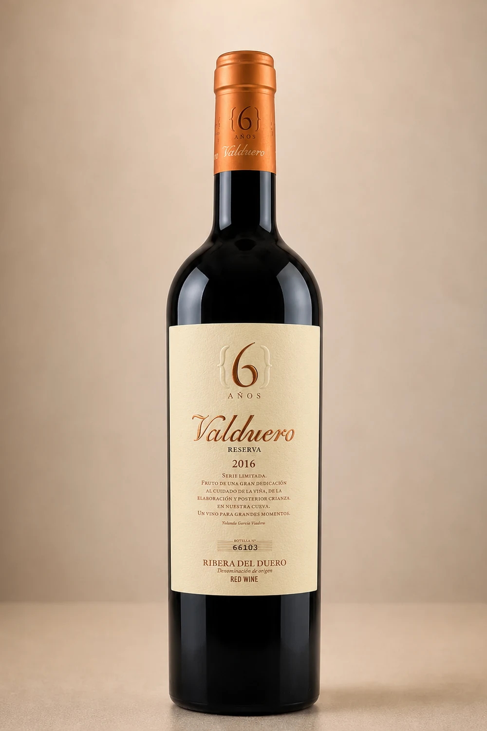 Valduero 6 Años Reserva